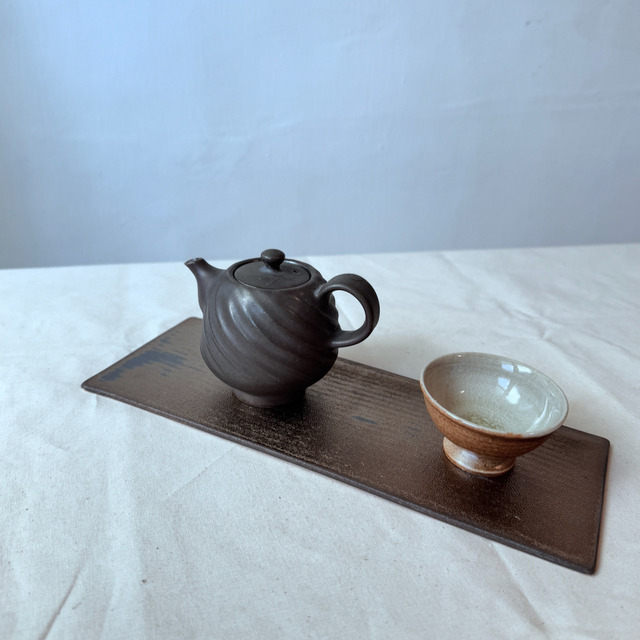 日本 職人手作 | 遇見・夜渺 旋紋茶壺