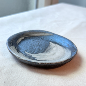 信樂燒 卯山窯 手作 小盤