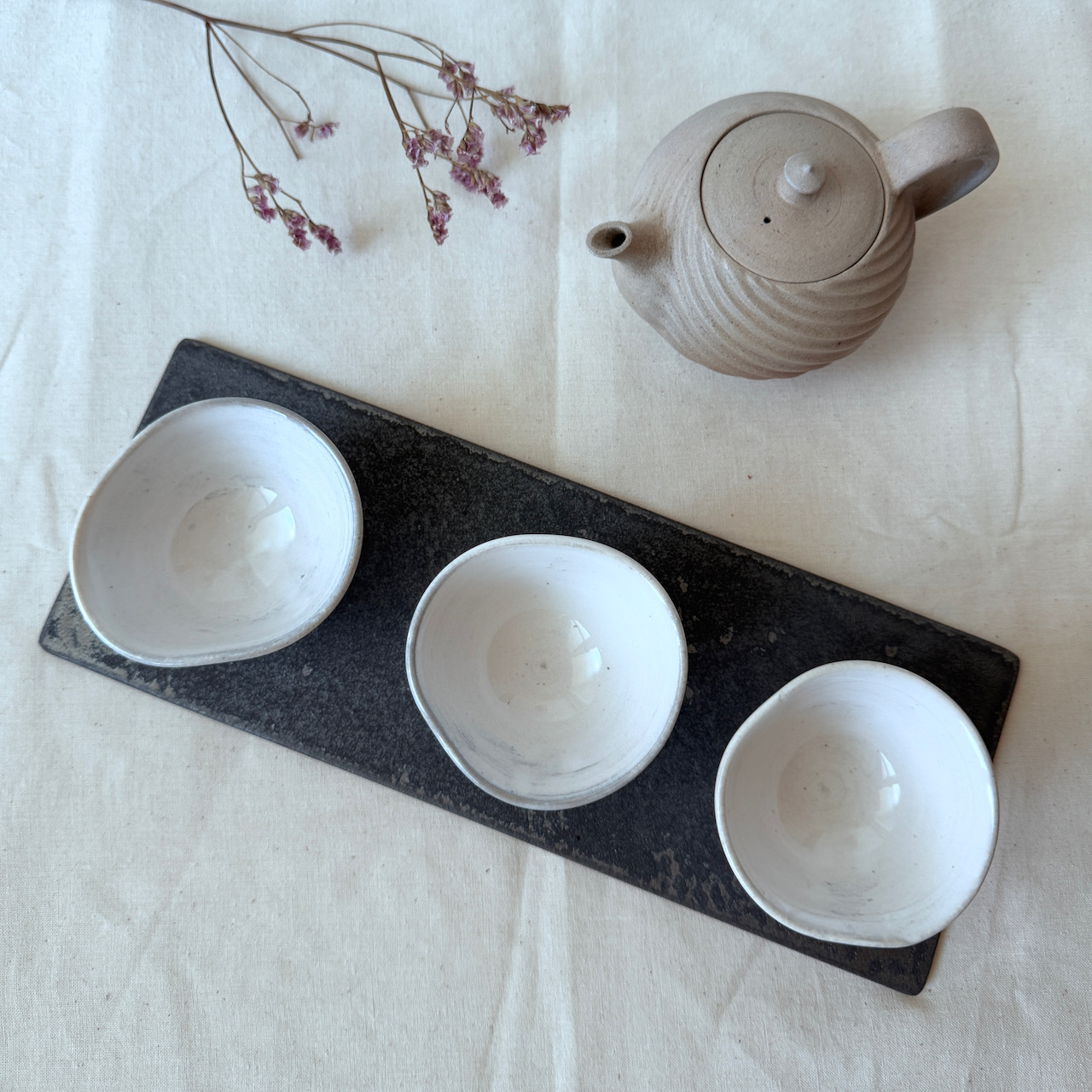 IMG_6463 日本 信樂燒|粉引隨形 茶杯|粉引