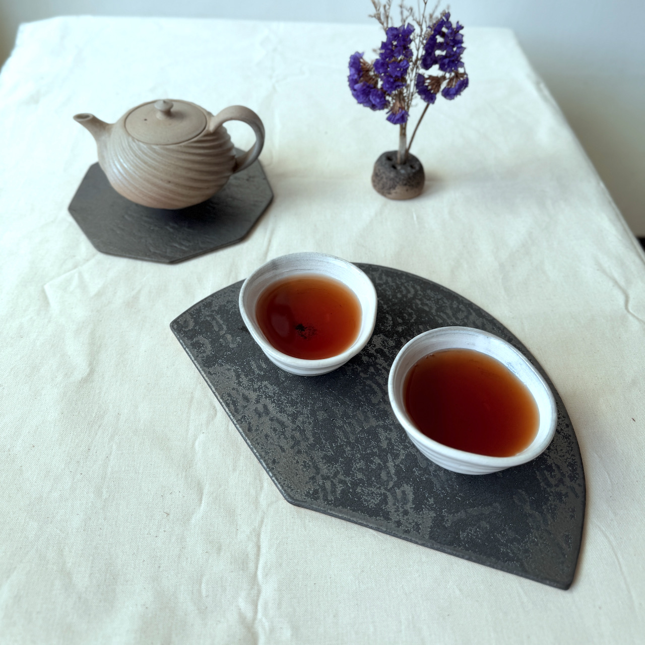 IMG_6590 日本 信樂燒|粉引隨形 茶杯|粉引