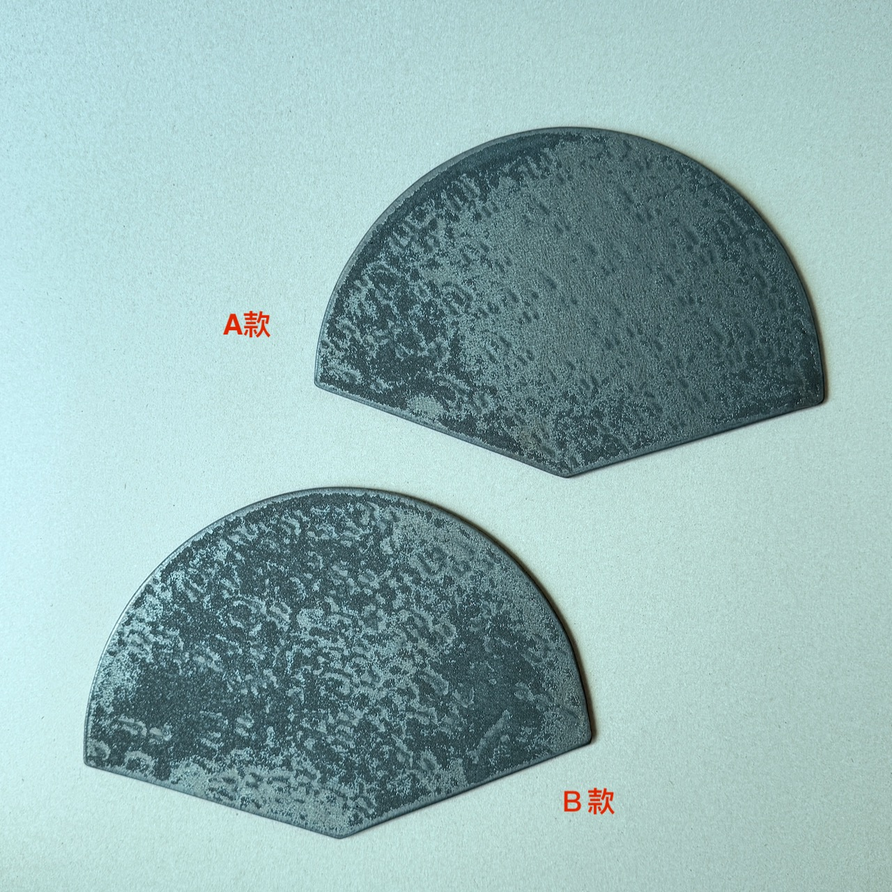 IMG_6673.webp 日本 清水燒|Claypaper 扇形盤|黑