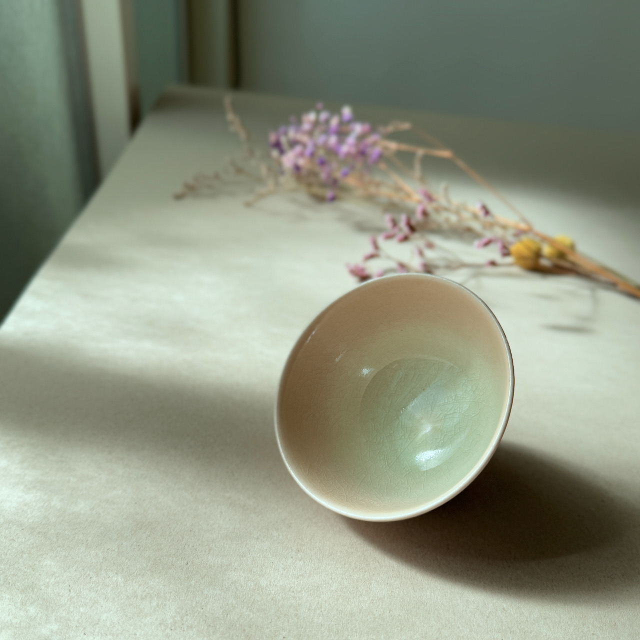 日本 清水燒｜彩雲 小茶碗 ｜窯變 ｜單入