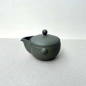 常滑燒＿高資陶苑＿日式宝瓶茶壺＿綠泥