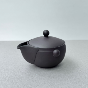 常滑燒＿高資陶苑＿日式宝瓶茶壺＿紫泥