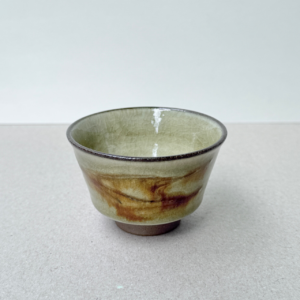 丹波燒＿陶芳窯＿茶杯＿茶黃色