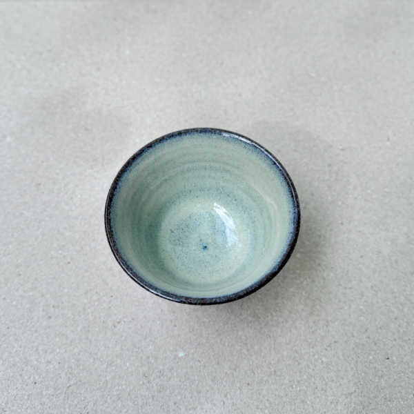 丹波燒＿陶芳窯＿茶杯＿淺水藍