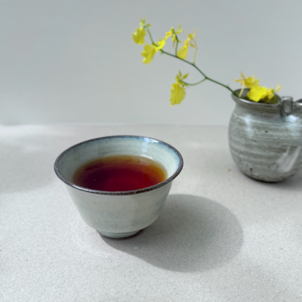 丹波燒＿陶芳窯＿茶杯＿淺水藍