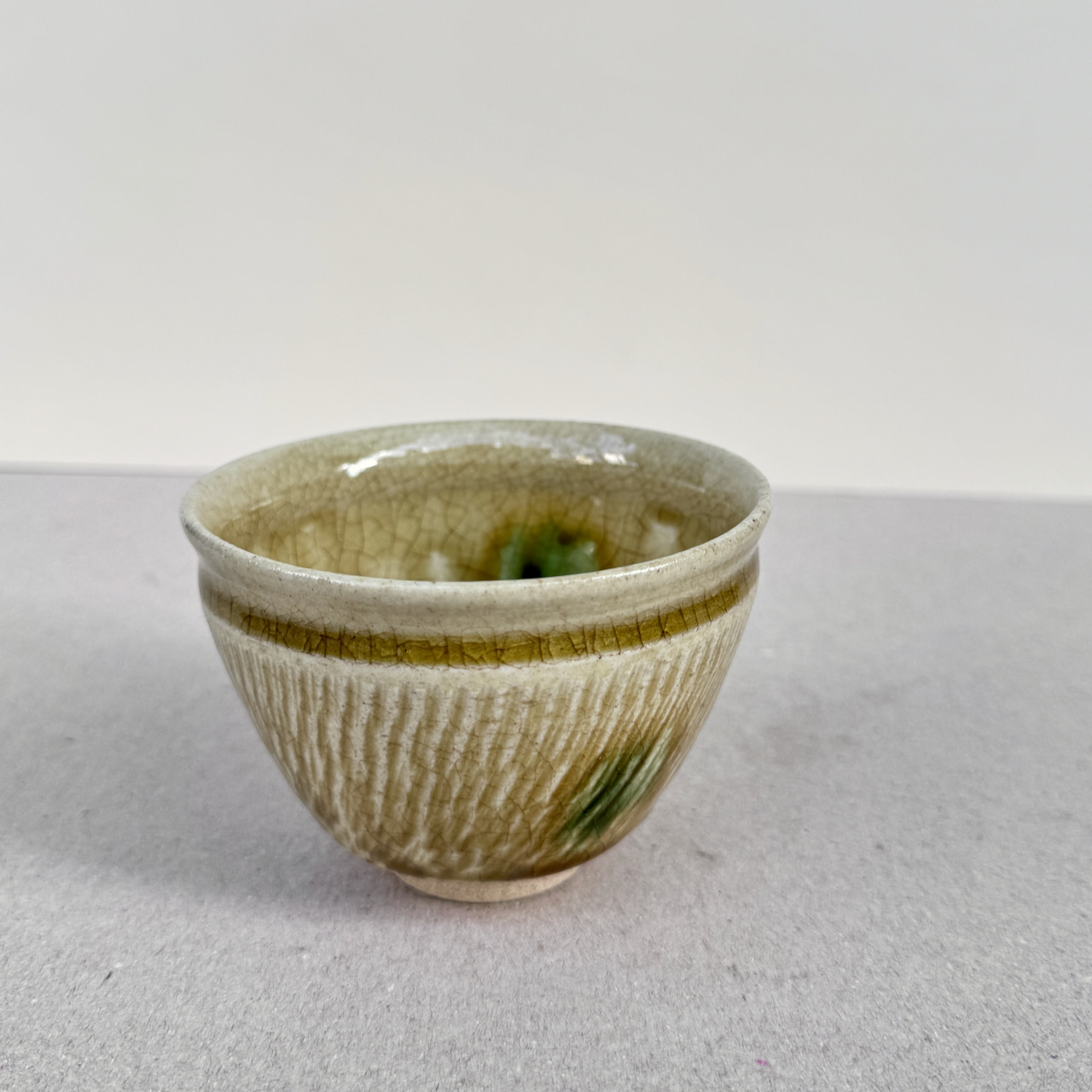 瀨戶燒 黃瀨戶 水杯 大茶杯