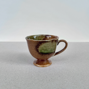 常滑燒＿高腳咖啡杯