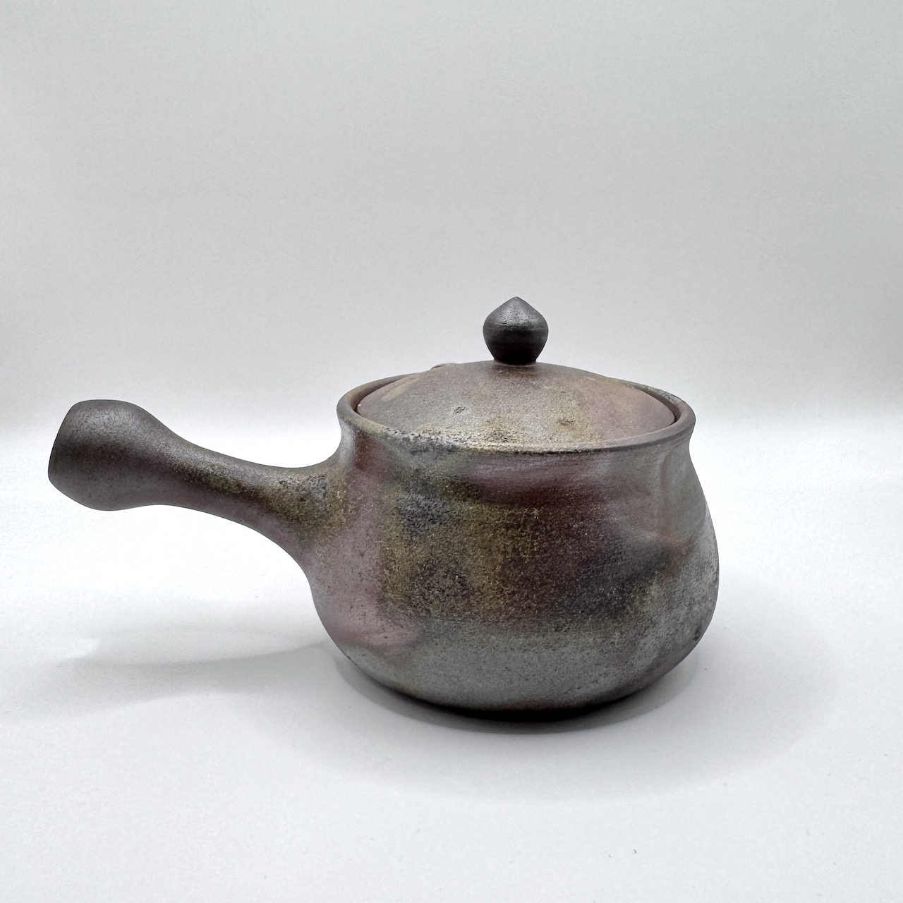 備前燒 / 橫手急須 茶壺 / 夢幻庵 / Ｂ款