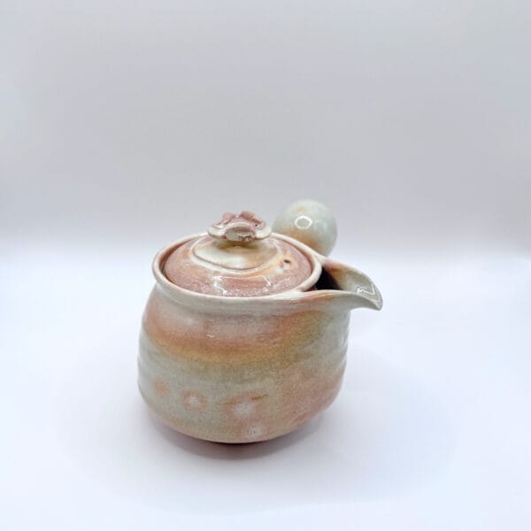 IMG_3387 萩燒_橫手急須 茶壺_萩華山窯