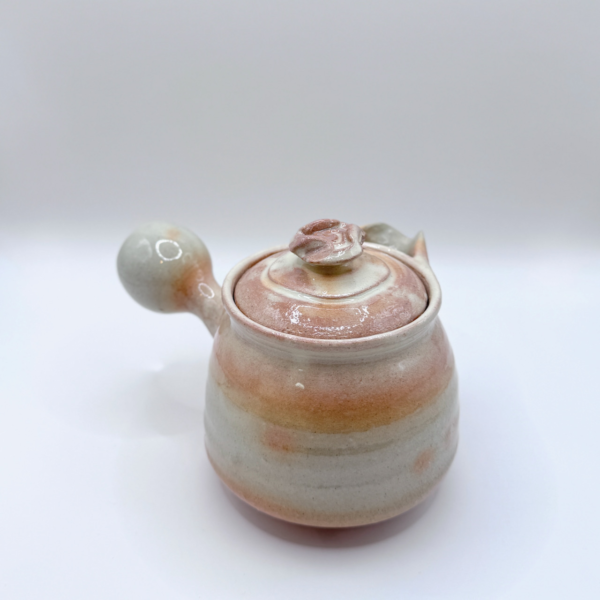 IMG_3388 萩燒_橫手急須 茶壺_萩華山窯