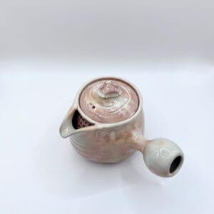 萩燒＿橫手急須 茶壺＿萩華山窯