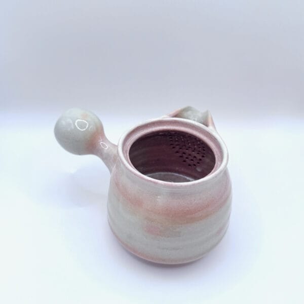 IMG_3391 萩燒_橫手急須 茶壺_萩華山窯