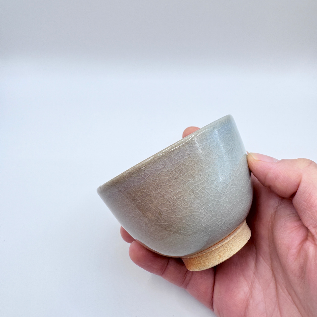 萩燒＿窯變漸層釉 大茶杯＿泉流山窯