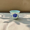 有田燒＿染付花絵 反煎茶杯＿其泉窯