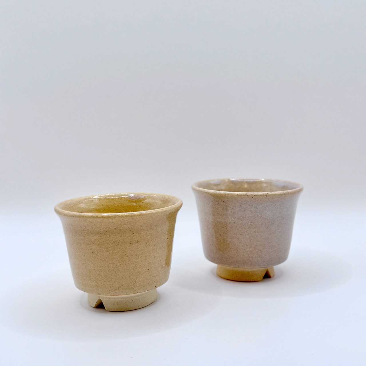 萩燒＿茶杯＿泉流山窯