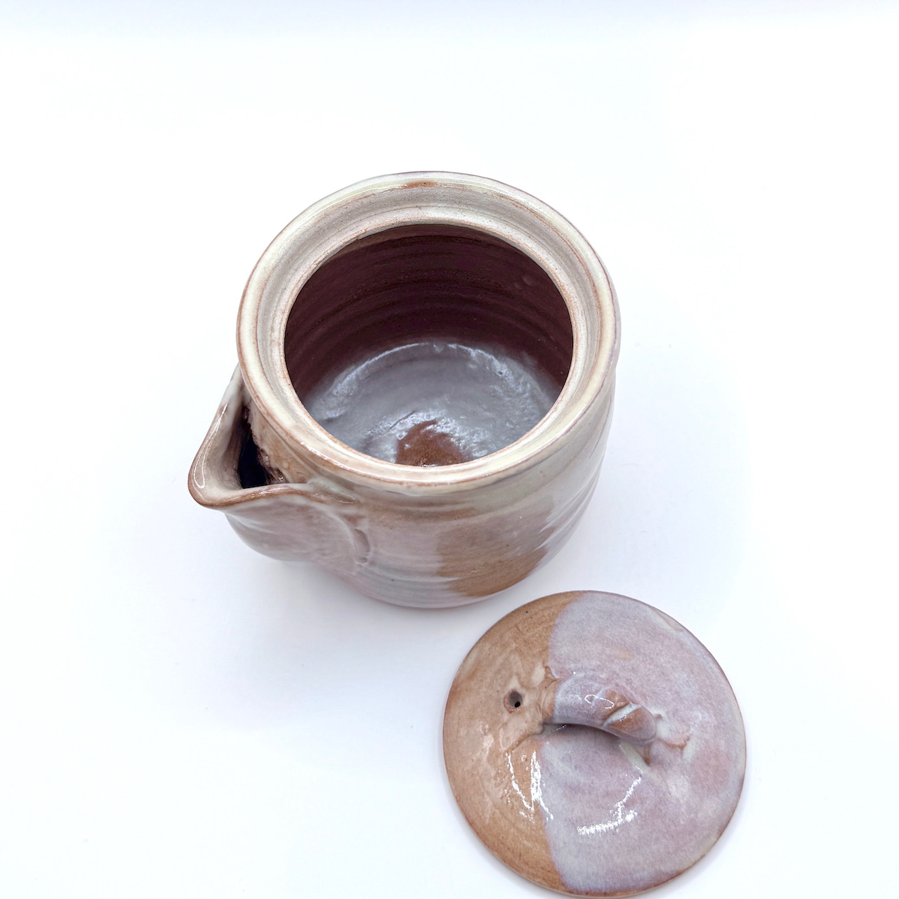 IMG_3426 萩燒_宝瓶茶壺_里香窯