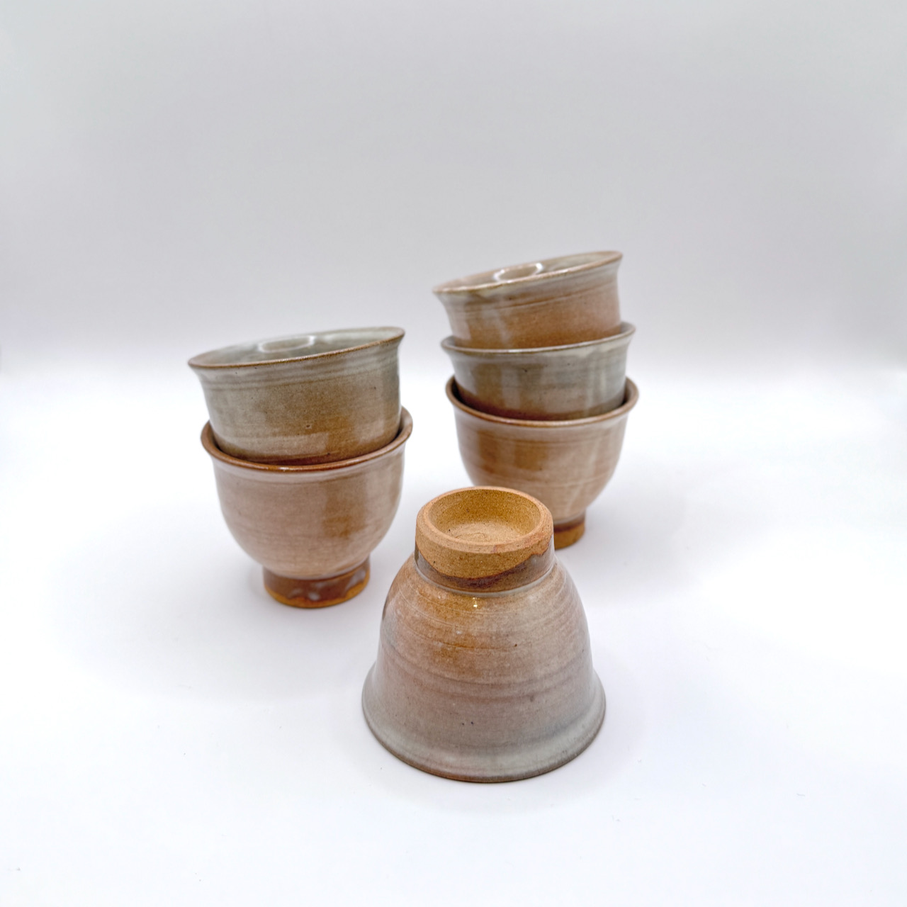 萩燒＿茶杯＿里香窯