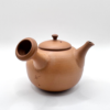 常滑燒＿本朱泥＿左手急須茶壺＿＿義翠窯