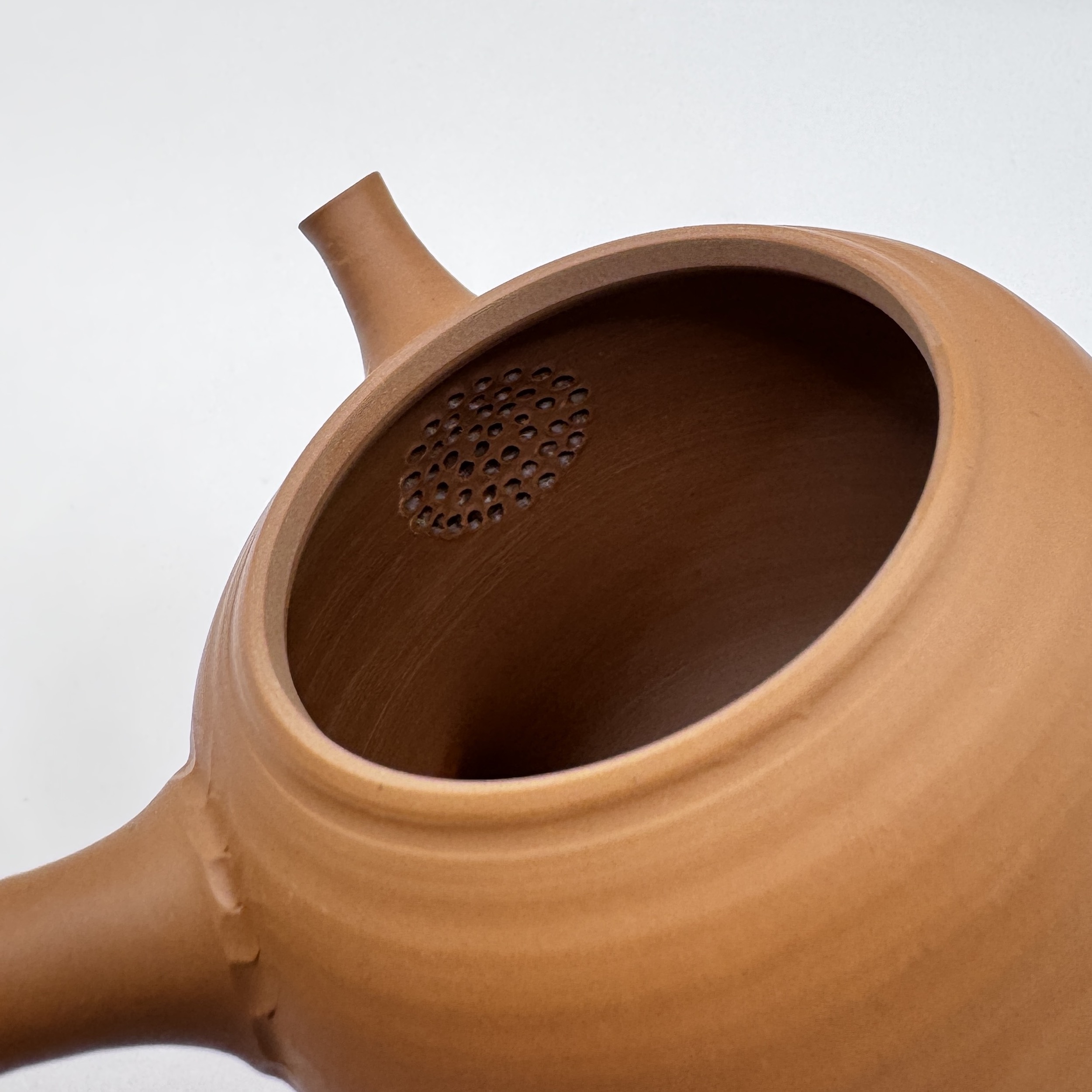 常滑燒＿本朱泥 急須茶壺＿義翠窯